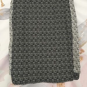 Black and white skirt